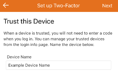 Mobile Two Factor Authentication Trust this Device.PNG