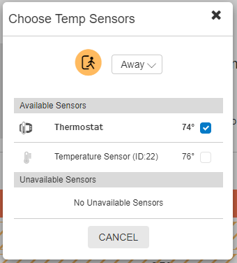 Choose Temp Sensors