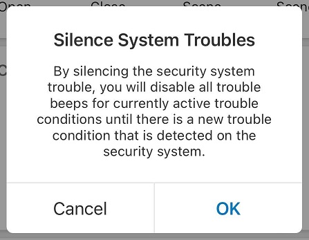 2GIG Silence System Troubles message.jpg