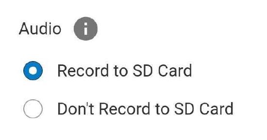 enable audio recording customer app