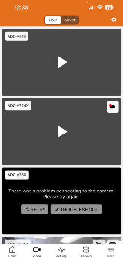 Video screen