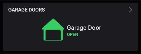 Open Garage door