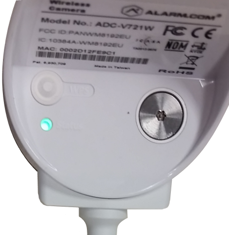 reset button ADC-V721W